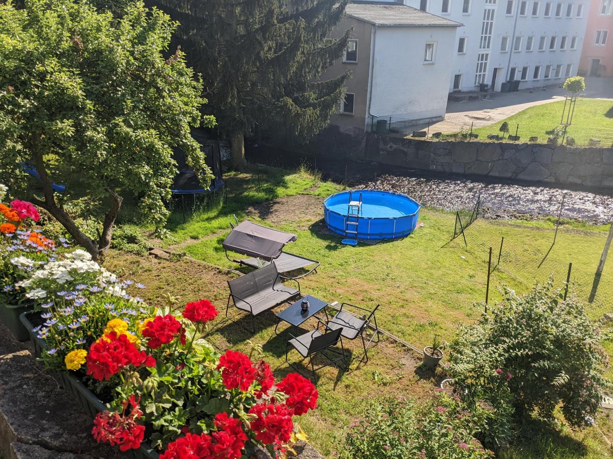 F3 Urlaubsmagie - Pool, Garten & Terrasse - 4P Sebnitz Εξωτερικό φωτογραφία