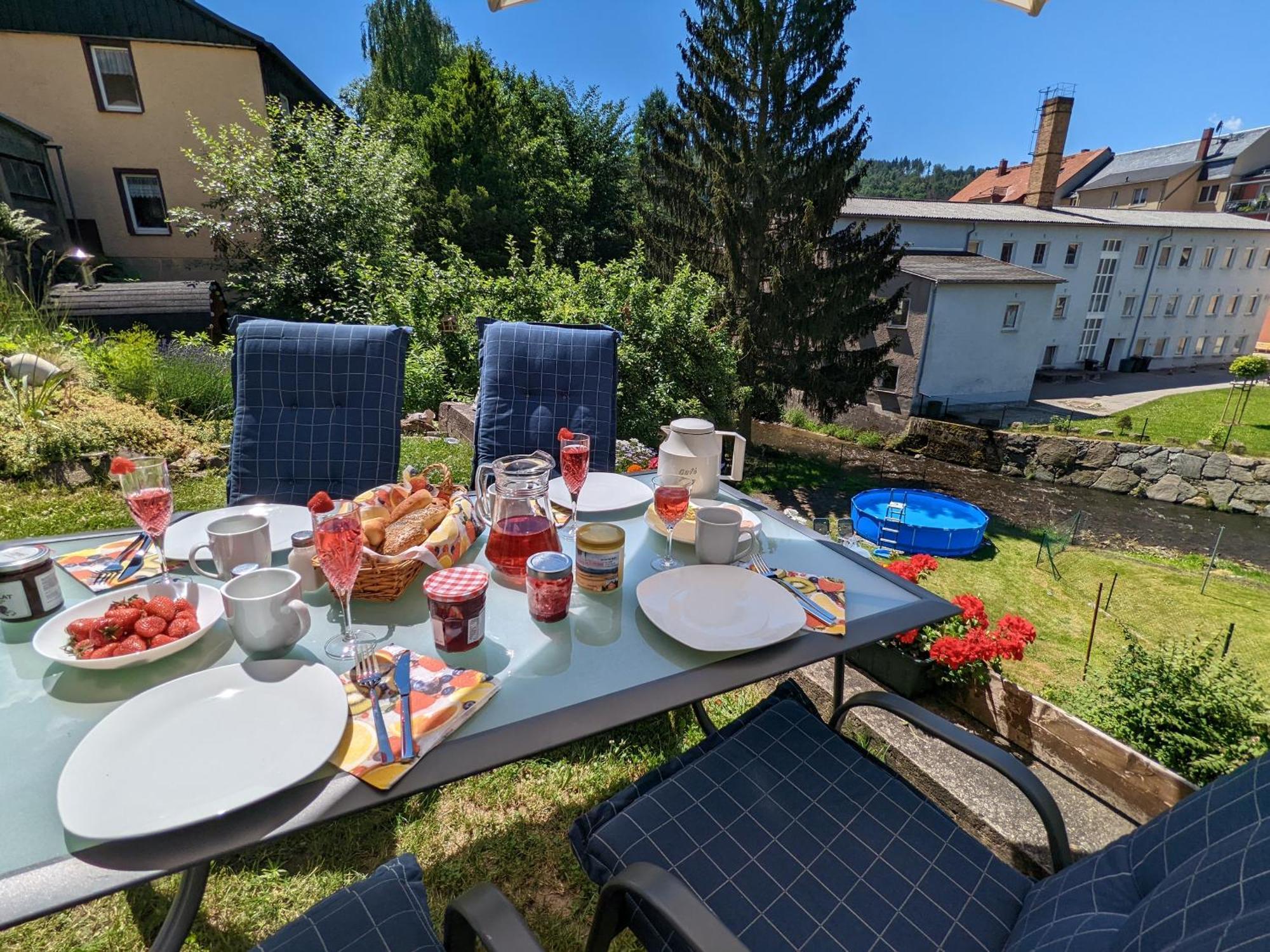 F3 Urlaubsmagie - Pool, Garten & Terrasse - 4P Sebnitz Εξωτερικό φωτογραφία