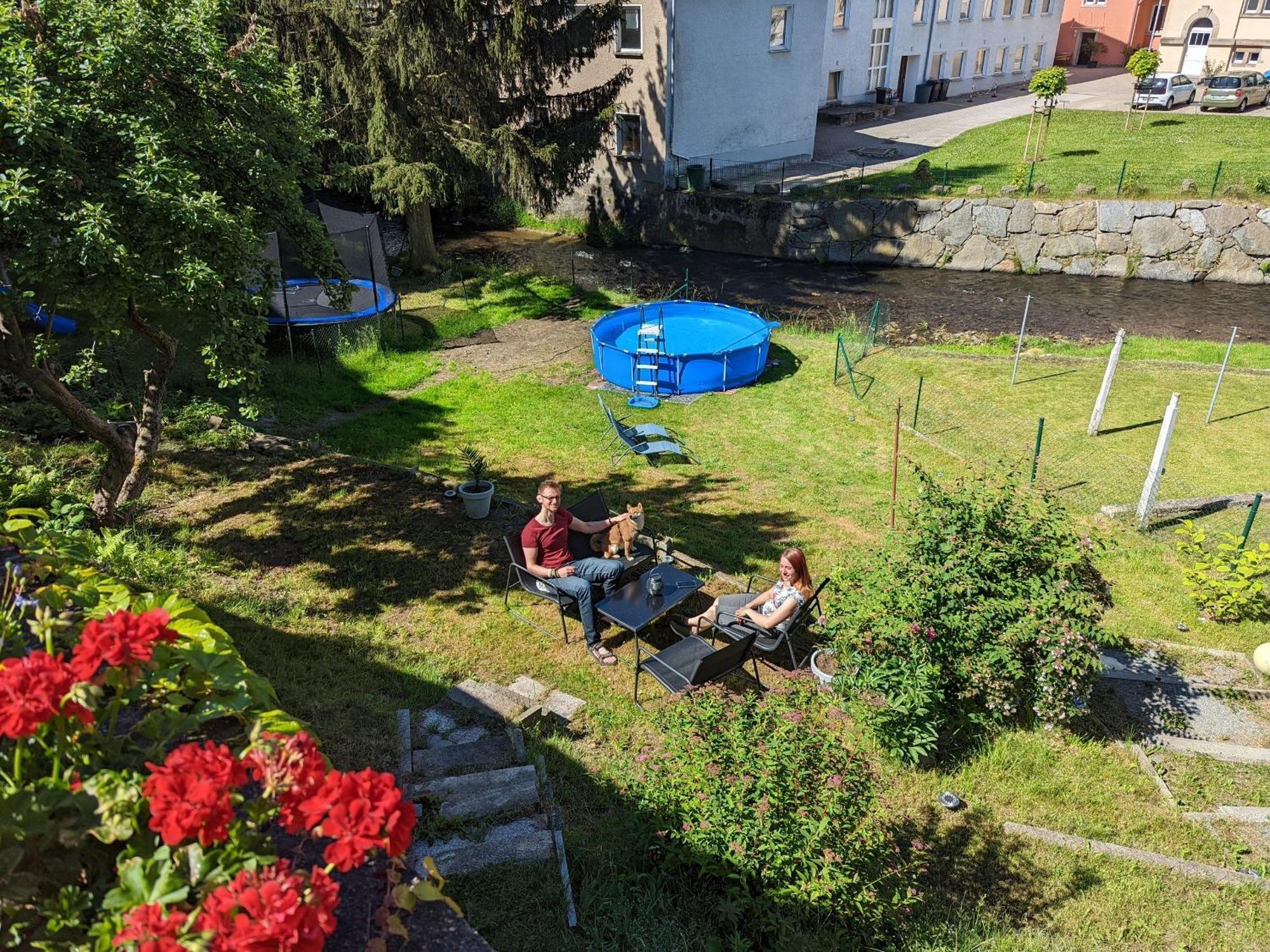 F3 Urlaubsmagie - Pool, Garten & Terrasse - 4P Sebnitz Εξωτερικό φωτογραφία