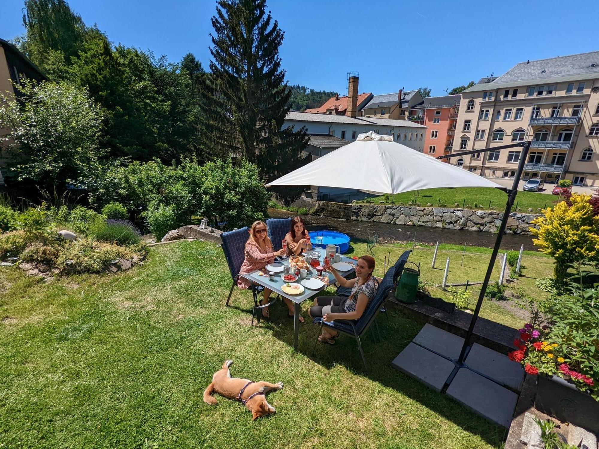 F3 Urlaubsmagie - Pool, Garten & Terrasse - 4P Sebnitz Εξωτερικό φωτογραφία