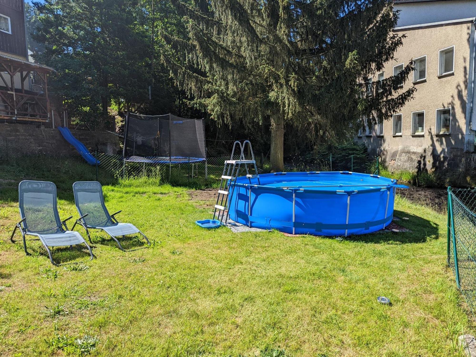 F3 Urlaubsmagie - Pool, Garten & Terrasse - 4P Sebnitz Εξωτερικό φωτογραφία